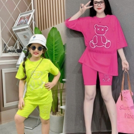 Bộ thun mẹ và bé