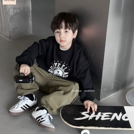 Set bộ trai áo nỉ quần kaki