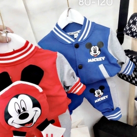 Set bộ tay dài bé gái QC