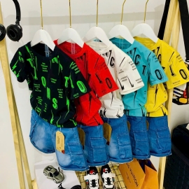 Set bé trai sọt jeans