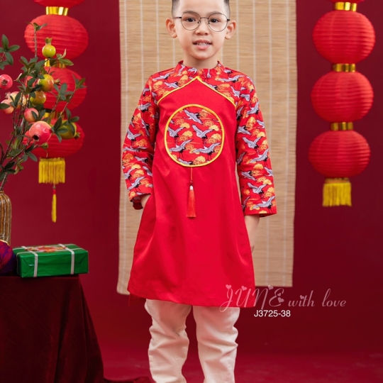 Áo dài bé trai