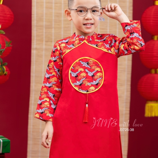 Áo dài bé trai