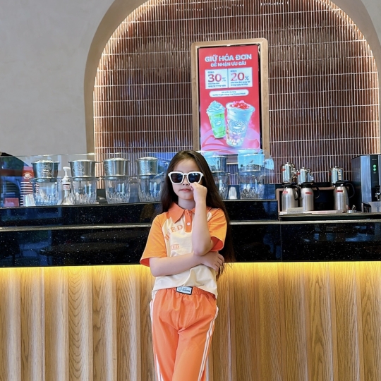 Bộ thun bé gái