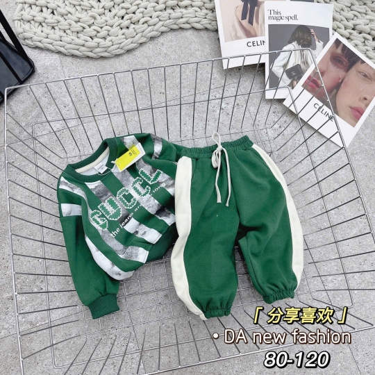 Set bộ nỉ bé trai