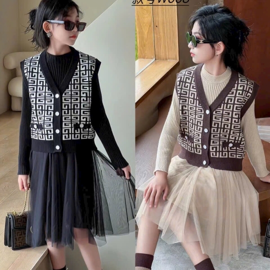 Set Đầm - Khoác thu đông
