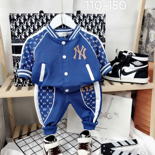 Set bộ dài bé trai size trên hình